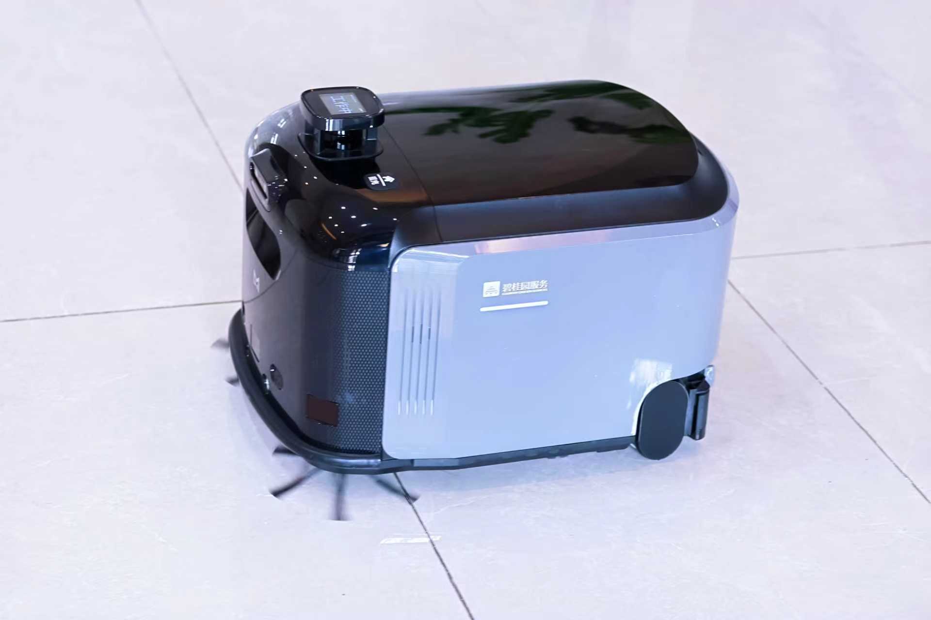 科技赋能!碧桂园服务以智能清洁机器人驱动行业升维