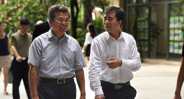 碧桂園集團主席楊國強會見中物協沈建忠會長一行